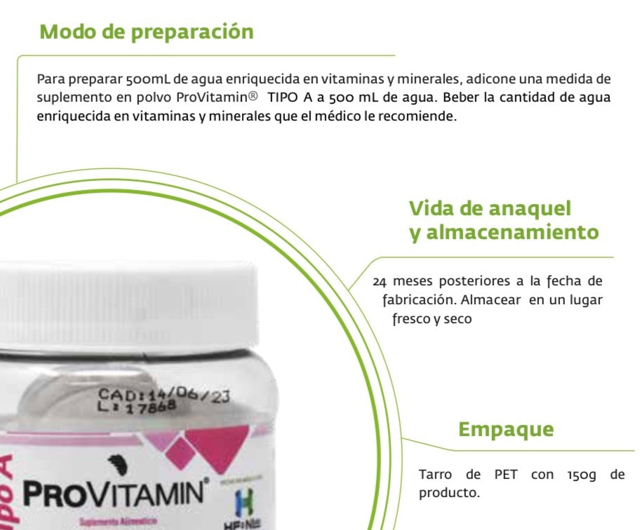 Vitaminas ProVitamin A sabor Piña | bebida saludable | Ceto | suplemento