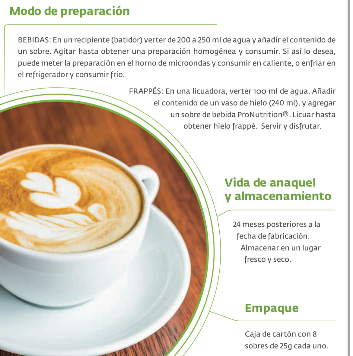 Proteina sabor capuccino jumbo pack | Keto