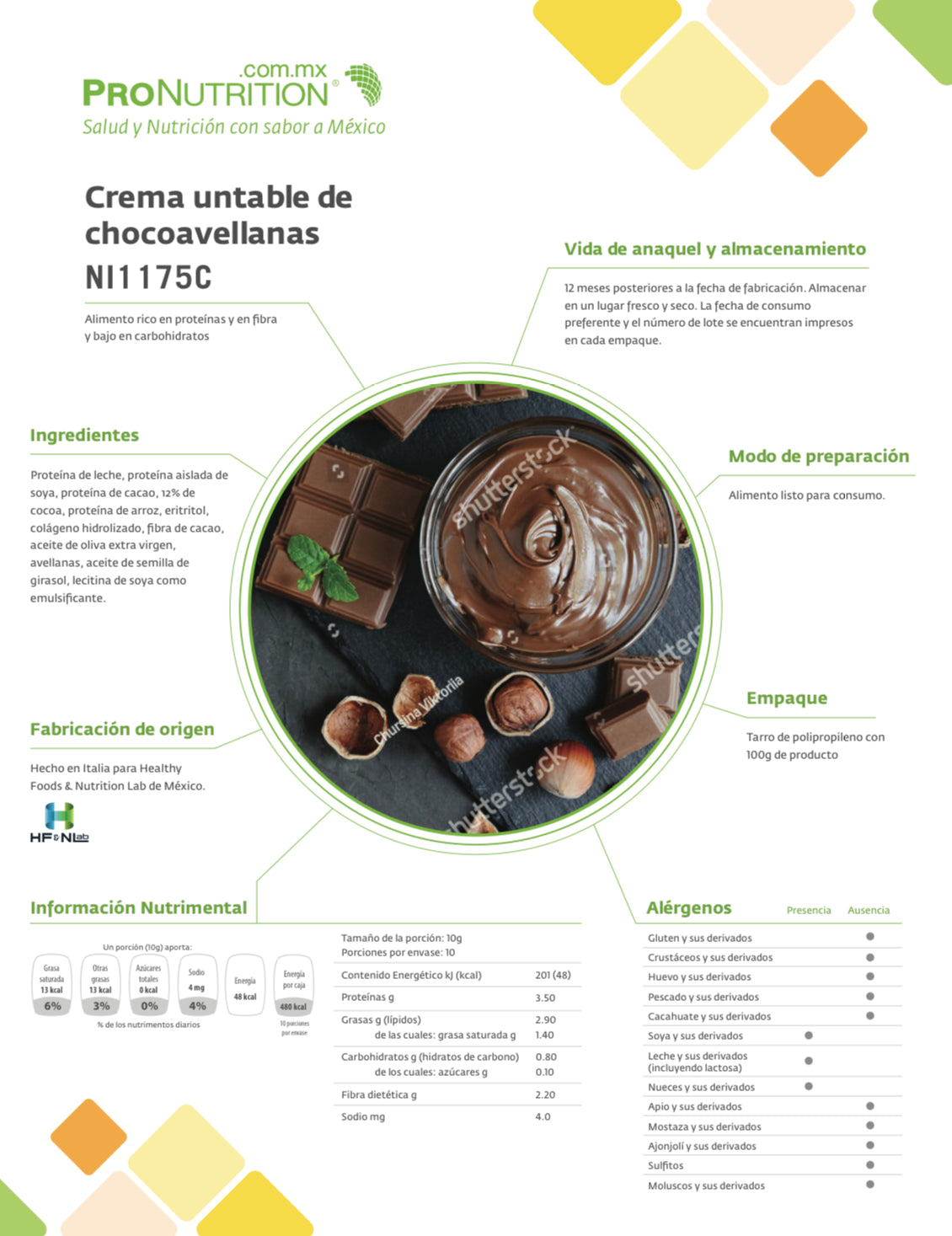 Crema Untable de Chocoavellana | Snack saludable | Keto