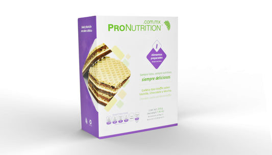 Galletas tipo Waffle sabor chocolate | Alimento saludable | Keto