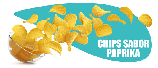Chips sabor Paprika | snack saludable | Keto