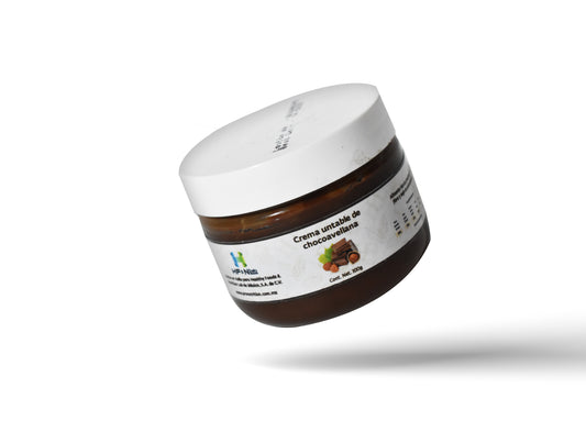 Crema Untable de Chocoavellana | Snack saludable | Keto